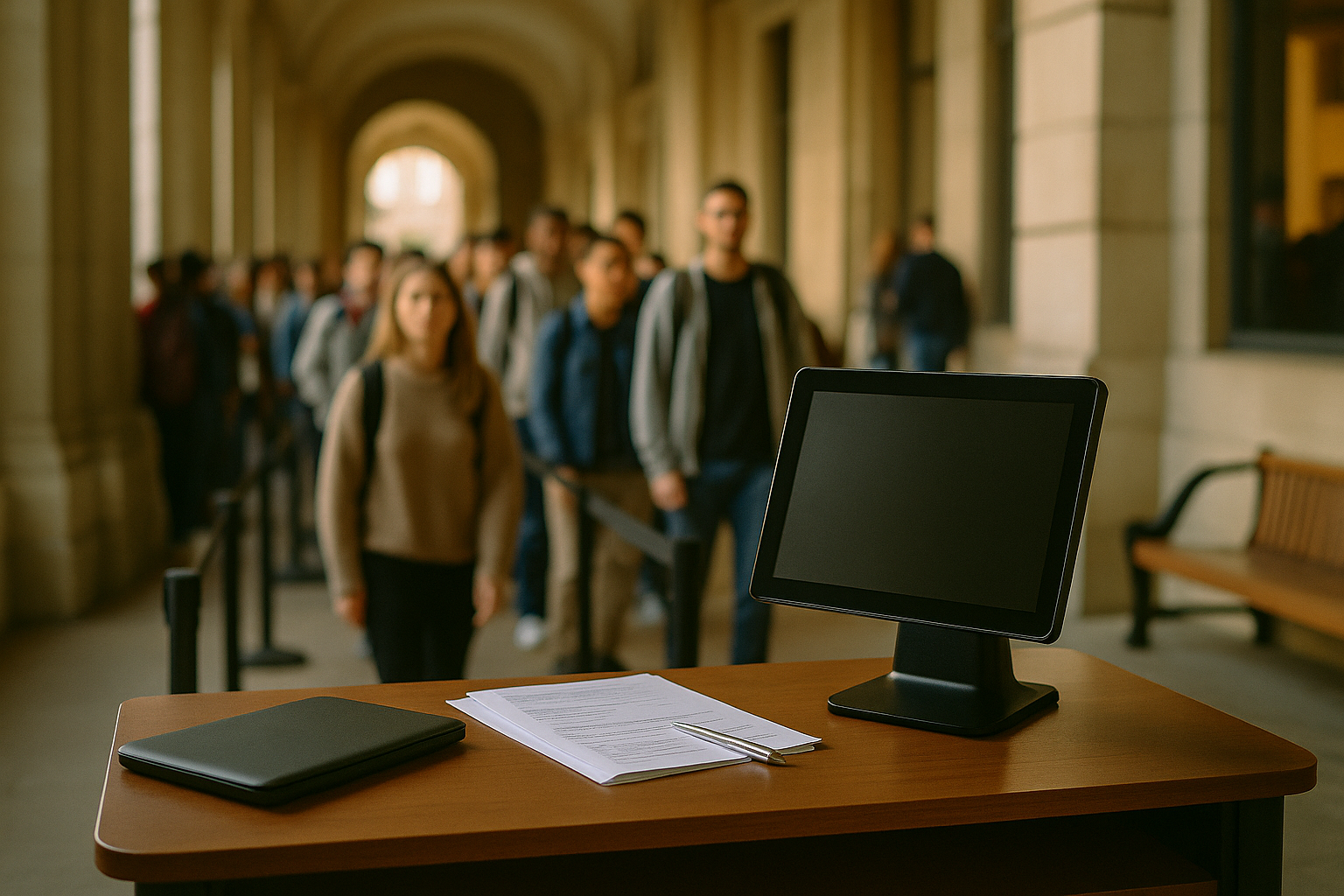 Educational Institution Queue Management: Handling Registration Lines, Campus Events, and Student Services