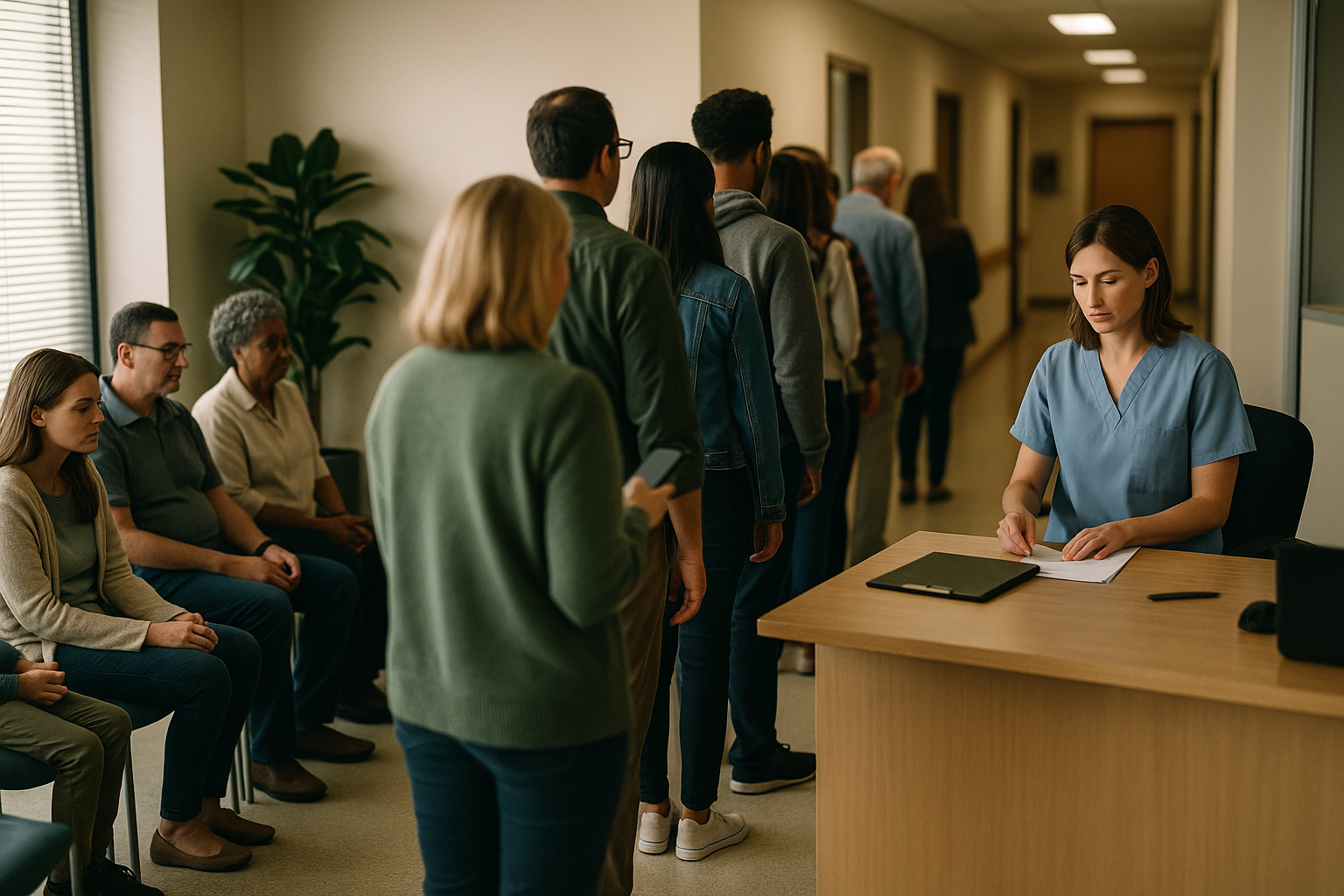 Managing Peak Hours in Medical Practices: Queue Strategies for Flu Season and Busy Periods