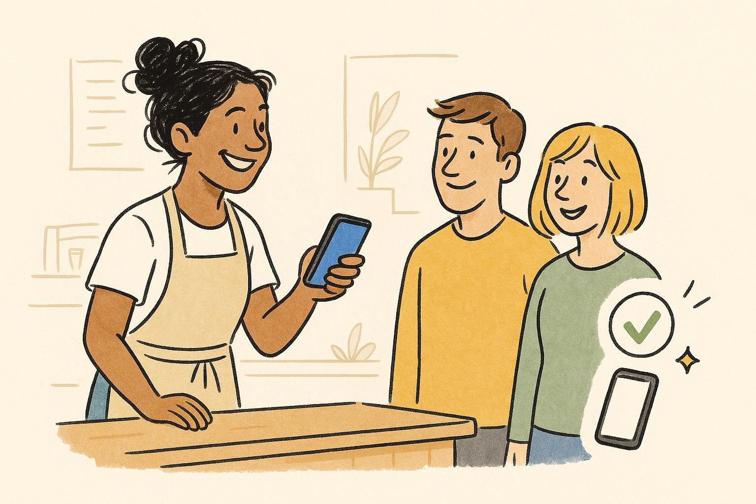 Run your line from your phone.